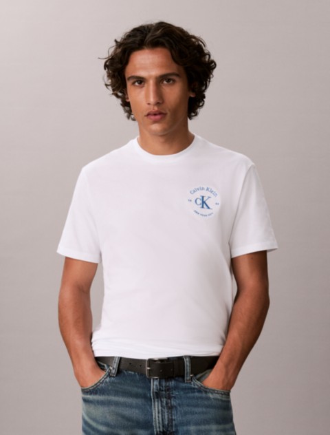 Мужские футболки Calvin Klein Varsity Crest Logo Classic Tee
