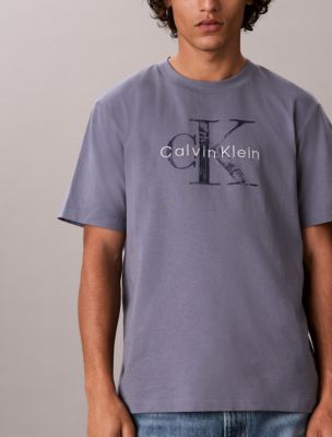 Мужские футболки Calvin Klein Distressed Monologo Graphic Tee — фото 2