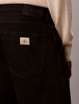 Мужские джинсы Calvin Klein Baggy Carpenter, цвет: Чёрный — фото 5