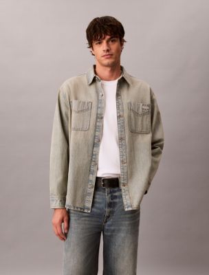 90s Denim Overshirt, Silver Springs