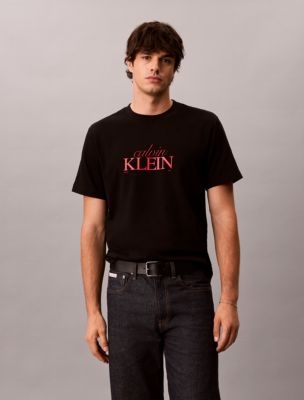 Calvin Klein Graphic Logo Tee, Black