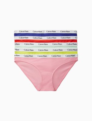 Ladies 5 Pack High Cut Panties