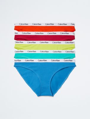 Calvin Klein Carousel Thong Brief, 5-Pack, Assorted - Briefs
