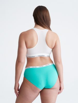 $2/mo - Finance  Essentials Women's Cotton Bikini Brief Underwear  (Available in Plus Size), Pack of 6, Multicolor/Floral/Stripe, X-Small