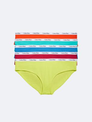 Pride Carousel Logo Cotton Plus Size 5-Pack Bikini | Calvin Klein® USA