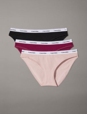 Modern Logo 3 Pack Bikini Calvin Klein