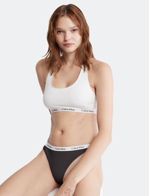 Calvin Klein Womens Signature Logo Cotton Thong : : Clothing,  Shoes & Accessories