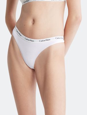 Carousel Logo Cotton Thong | Calvin Klein® USA