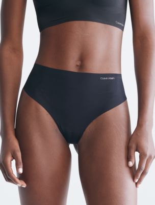 Calvin Klein Women's Invisibles High-waist Thong Underwear Qd3864