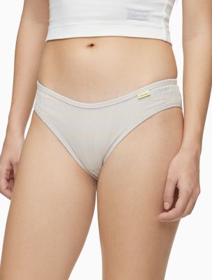 Ribbed Thong, Snow Heather