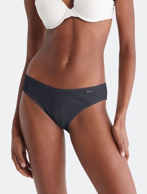 Women's Low-Rise String Bikinis Panties Breathable Soft Stretch Straps  Bikini Briefs 3 Pack