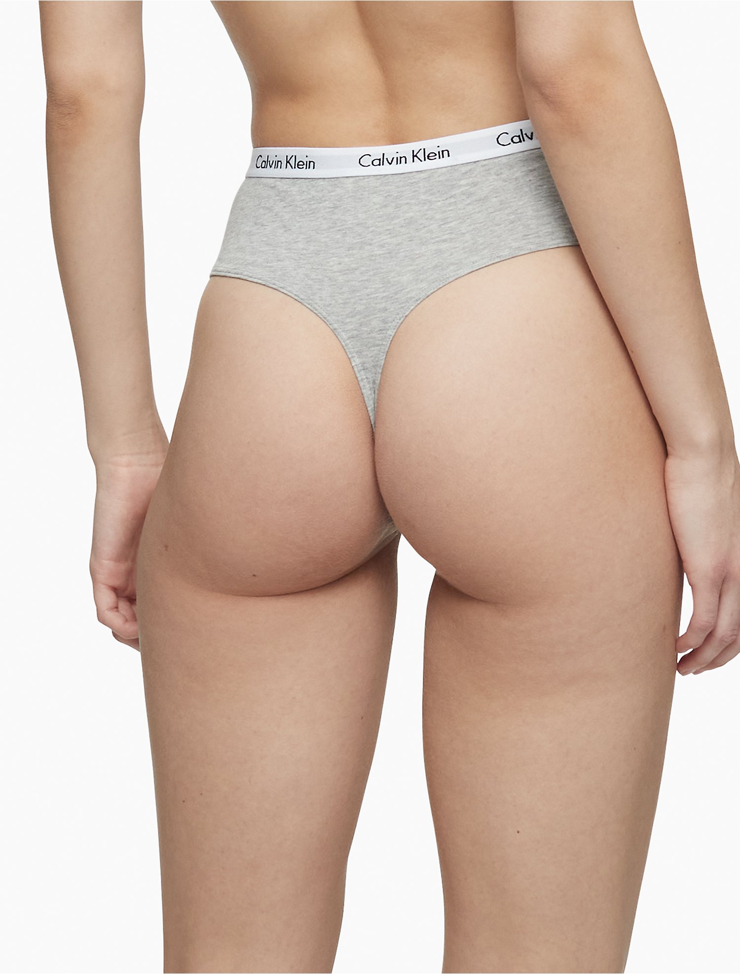 Waarnemen voorzien herstel Carousel Logo Cotton High Waist Thong | Calvin Klein