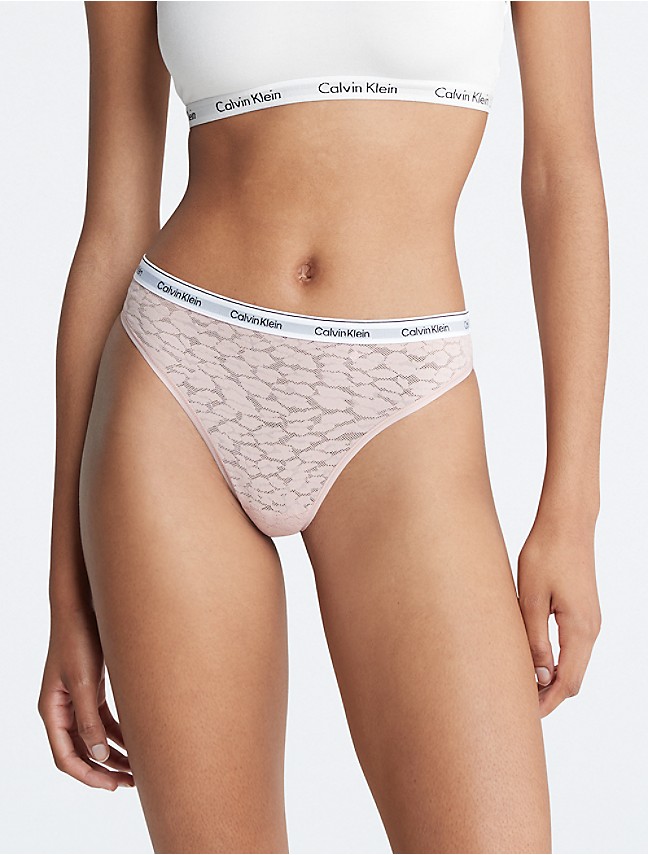 Calvin Klein Women's Seductive Comfort Unlined Lace Bra, Barely