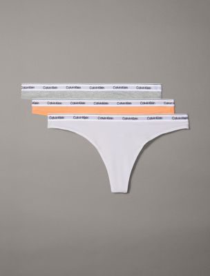  Calvin Klein Women`s Underwear Motive Thong 5 Pack (G