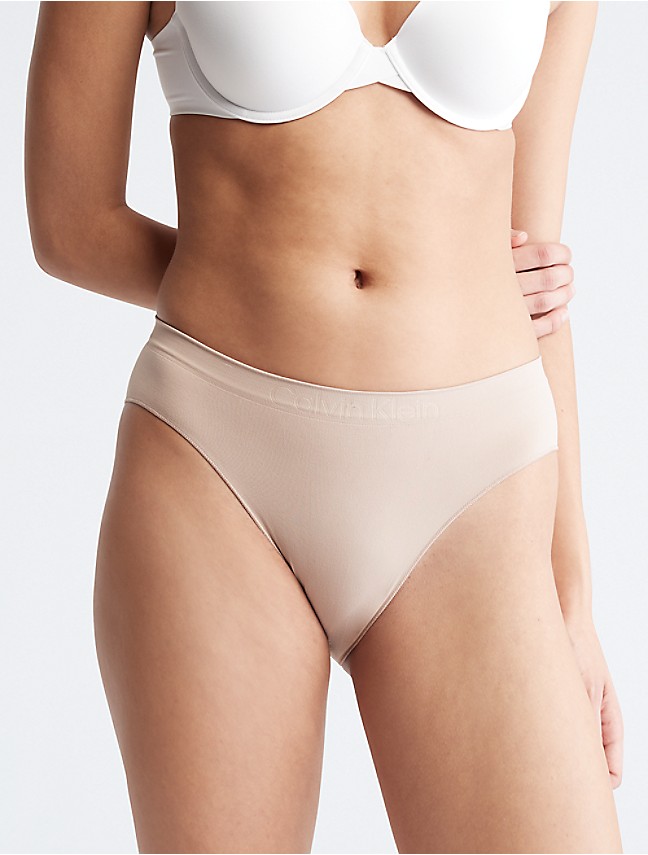 Calvin Klein Women's Bonded Flex Mid-rise Thong Underwear Qd3958 In Rouge