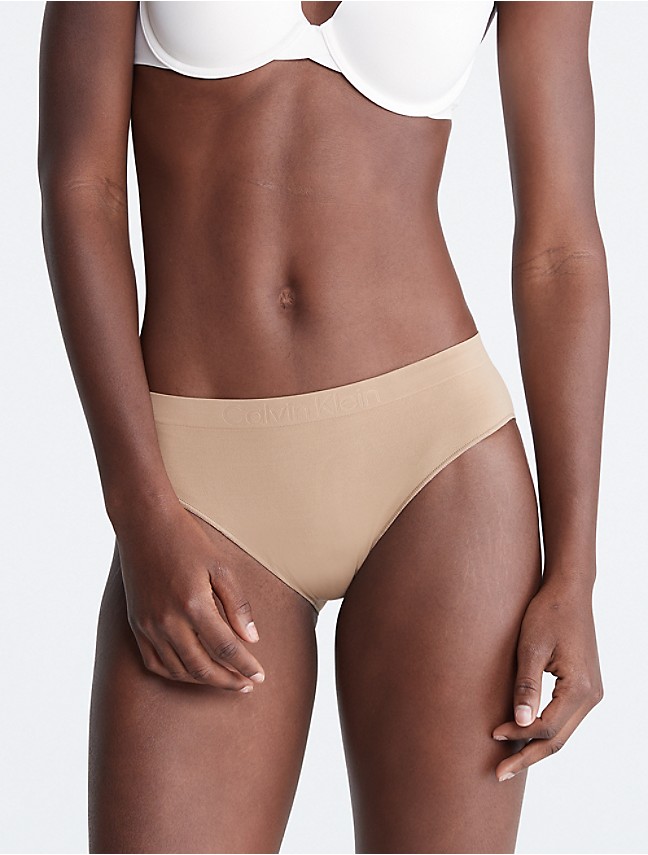 Buy Calvin Klein Bonded Flex Seamless Bikini Brief - Cedar At 30% Off