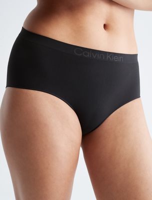 Calvin Klein Women's Perfectly Fit Flex Boyshort Panty, Black, M at   Women's Clothing store
