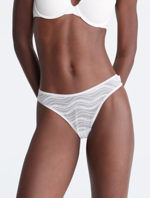 Mottled Jersey Panties Gris Calvin Klein Underwear - Women