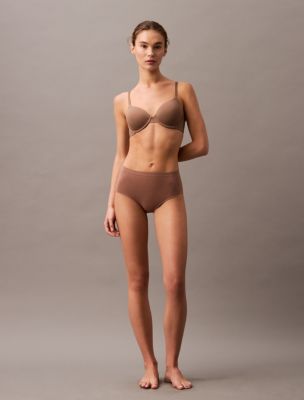 Thumbnail of Bonded Flex Seamless High Rise Brief, Dusty Tan