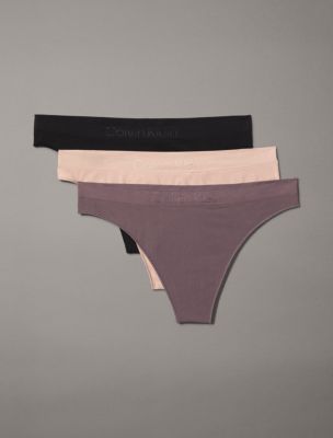 Womens Calvin Klein burgundy Vintage Lace-Detail Briefs