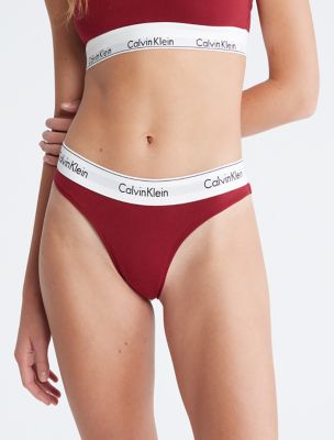 Icon Cotton Modal Thong, Red Carpet