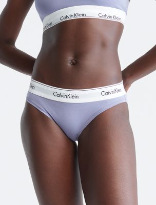 Icon Cotton Modal Bikini, Splash of Grape