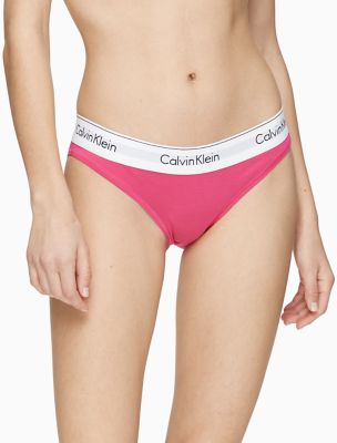 Icon Cotton Modal Bikini, Raspberry Sorbet