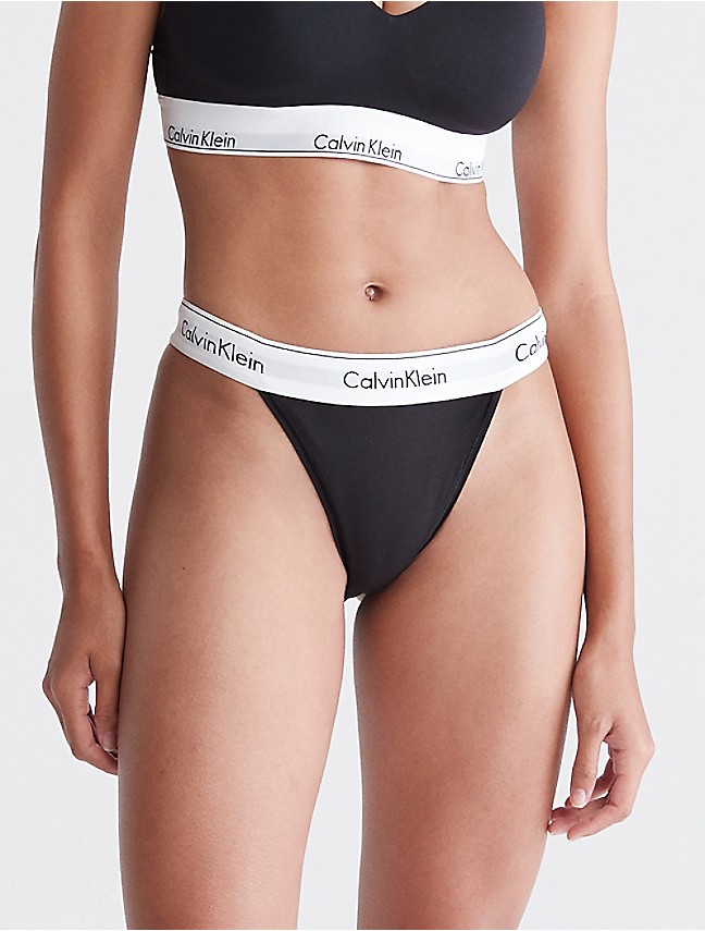 Calvin Klein Women's Thong 0000F3786E Panties, Very Berry, S :  : Fashion