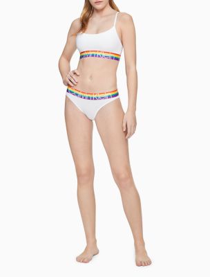 modern cotton pride unlined bralette