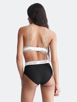 Buy Calvin Klein Underwear Recycled Nylon Solid Bikini Panties