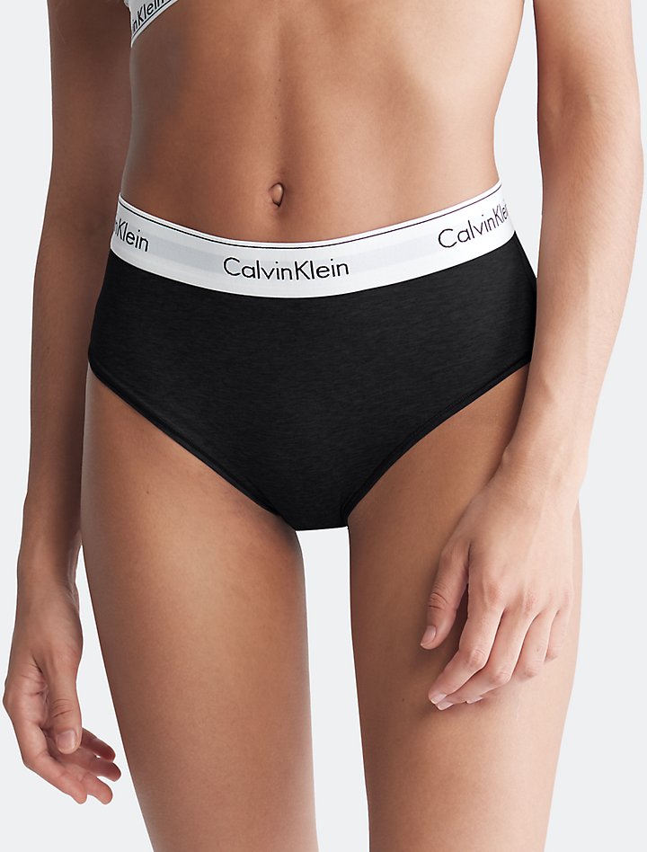 Modern Cotton High Waist Bikini Bottom | Calvin Klein