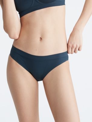 Essentials Women's Seamless Bonded Stretch Bikini Brief Underwear,  Pack of 4