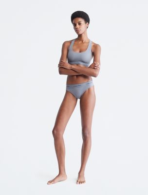 A0290 Calvin Klein NEW 365 Modern Basics Microfiber Stretch Bikini Hipster  Thong