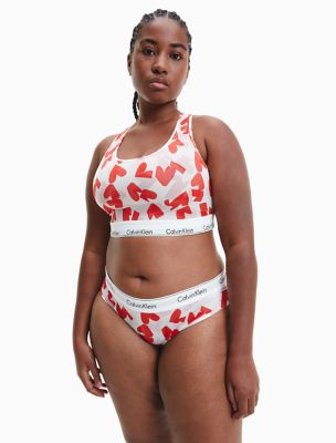 Modern Cotton Plus Unlined Bralette + Bikini