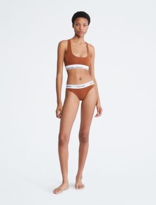Calvin Klein Modern Cotton Bikini Evocative Red F3787 - Free Shipping at  Largo Drive