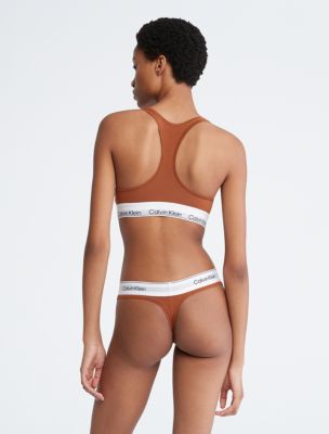 Calvin Klein Modern Cotton Thong F3786 Nymphs Thigh Womens Underwear