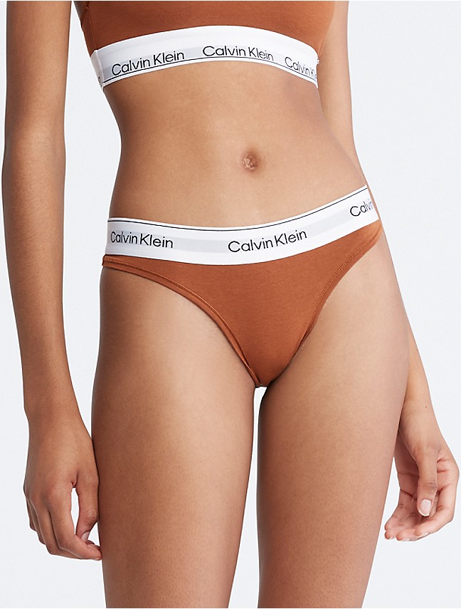 Calvin Klein Modern Cotton Bikini Window Pane Black QF6862 - Free Shipping  at Largo Drive