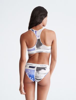 calvin klein marble bikini