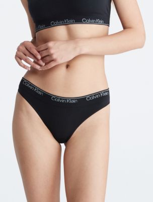 Women Thong Calvin Klein Black