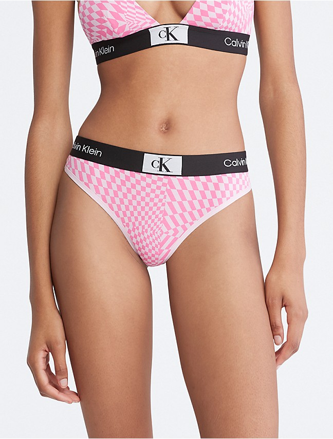 CALVIN KLEIN Women's 1 Thong Underwear Panty Plus Size 1X/2X/3X NWT MSRP  $20.00