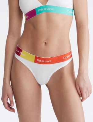 Pride This Is Love Colorblock Thong