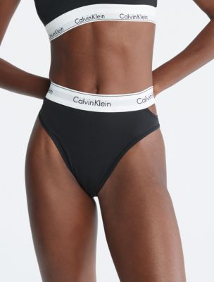 CK One Mesh High Leg Tanga