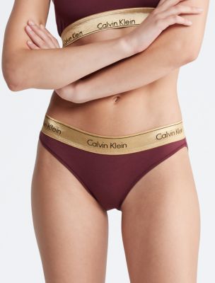 Calvin Klein Modern Cotton Bikini Nightshade SM (Women's 4-6) at