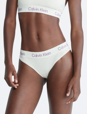 Stencil Logo Cotton Stretch Bikini Calvin Klein USA