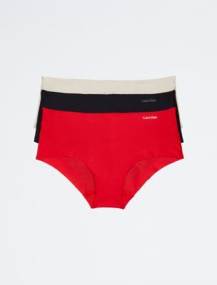 Calvin Klein Underwear Women's 2 Pack Thong, Red/Black, S, Red/Black, Small  : : Clothing, Shoes & Accessories