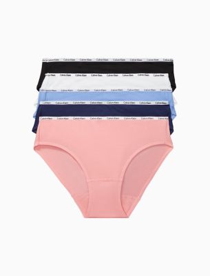 CALVIN KLEIN Signature Cotton 5-Pack Bikini Bottom QP1094M