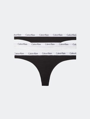 Calvin Klein Women's 3PK HIGH Leg Tanga 000QD3758E Giftpacks, Multicolour  (Black/White/Grey Heather), L : : Fashion