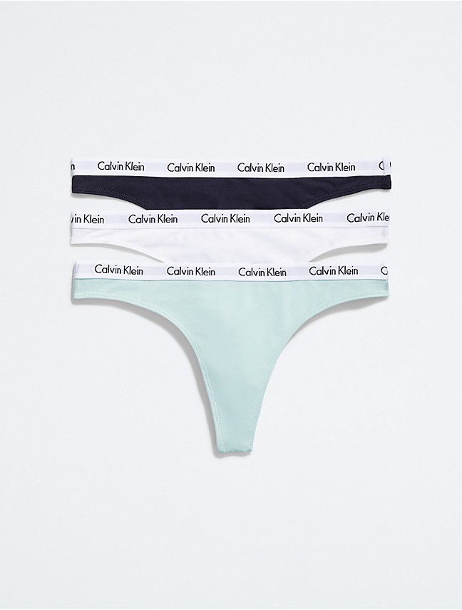 Carousel Logo Cotton 3-Pack Bikini