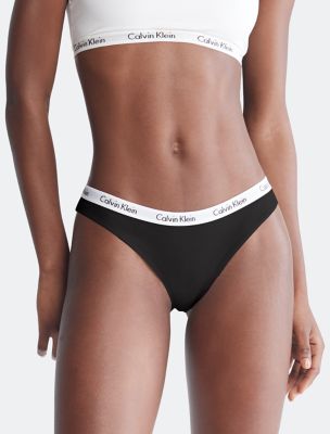 Women's Low-Rise String Bikinis Panties Breathable Soft Stretch Straps  Bikini Briefs 3 Pack
