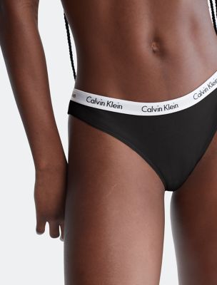  Calvin Klein Girls' Modern Cotton Bikini Panty Underwear, 3-Pack,  HG/Wht/Blk: Clothing, Shoes & Jewelry